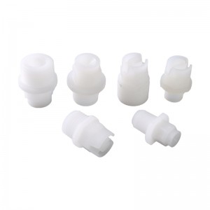 Coroziune cu apă rezistentă la apă de curățare plastică PP PVDF Ventilator plat